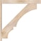 Ekena Millwork Balboa Block Smooth Outlooker, Douglas Fir, 5 1/2"W x 44"D x 44"H OUT06X44X44BOA05SDF - alternate 2